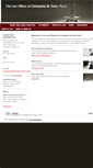 Mobile Screenshot of christopherdovelawfirm.com